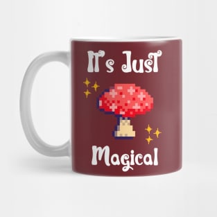 pixelated Mushroom Mug